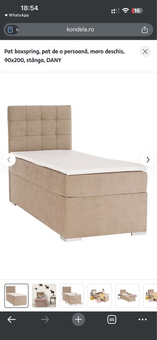 Vand pat Boxspring