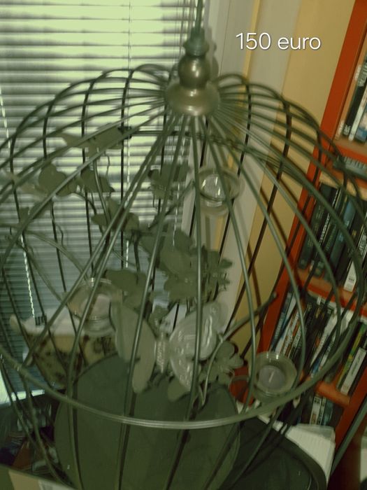 Vand armura fier forjat +colivie +jardiniera (Germania)