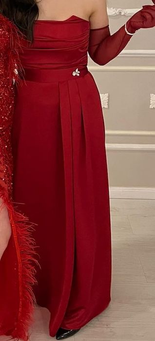 Бална рокля - сатен