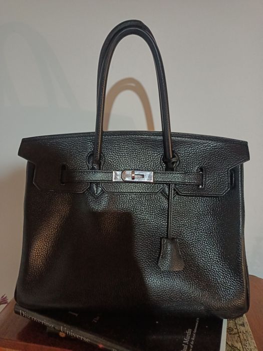 Geanta piele neagra