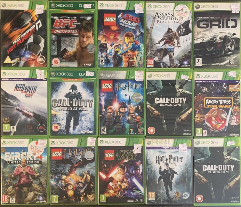 Xbox 360 ,игри  Xbox 360 - Lego, Moto, NFS  - 8.00€
