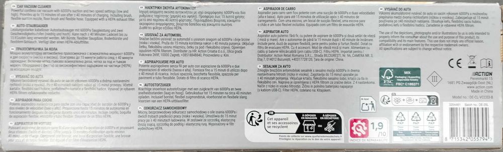 C&C- Aspirator Pentru Masina [#11677#]