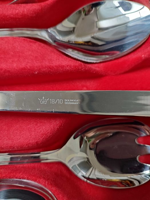 Solingen прибори за хранене с позлата