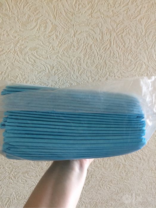 Пеленки одноразовые, непромокаемые, мягкие, США! 1 штука - 10000 сум.