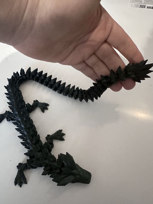 Figurină dragon fantasy decorativ – stil medieval / 3D