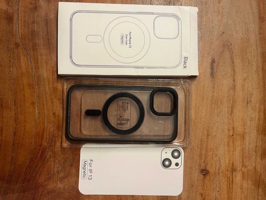 Husa potrivita pentru Apple Iphone 13 compatibila MagSafe, Hybrid, Antisoc