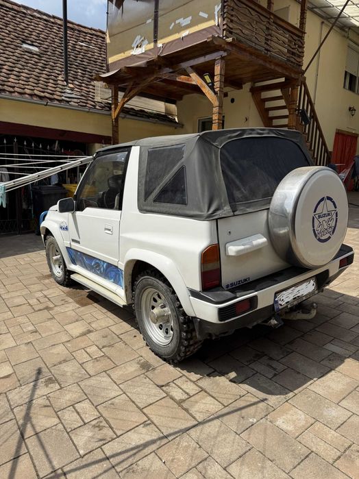 Suzuki Vitara 1.6 Benzina (1991) Cabrio 4x4 – Doar 48.840 km, Tinichigerie refăcută!