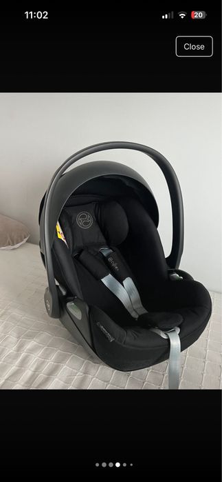 Scoica cybex  platinum t cloud i size sepia black