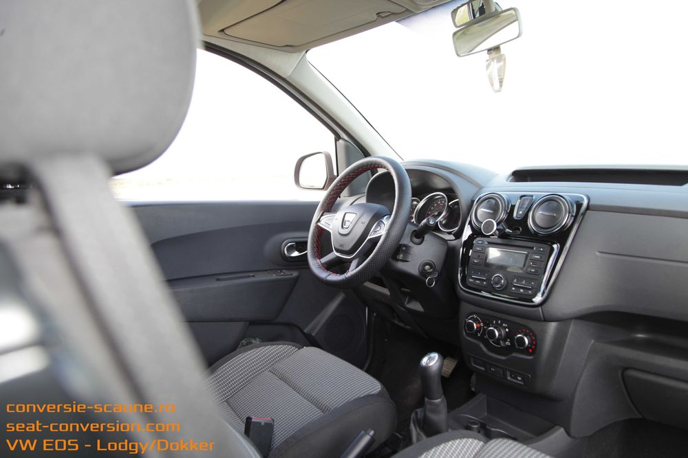 Sistem adaptare scaune de VW EOS pe Lodgy Dokker