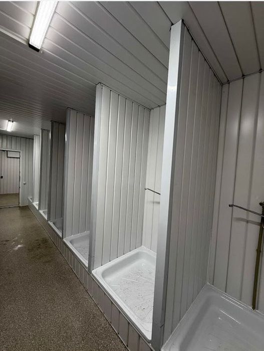 Туалет из контейнера для рабочих!!!