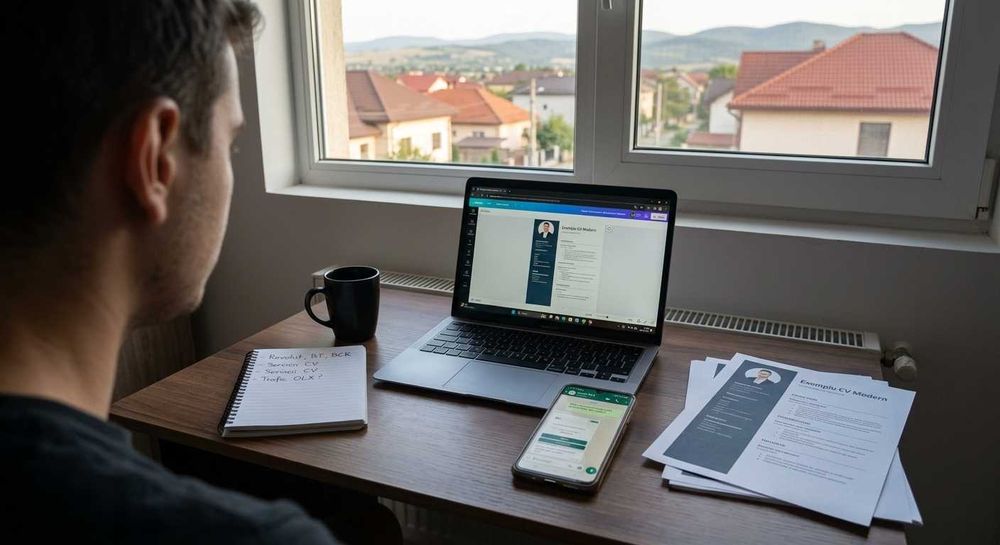 Redactare CV Profesional & Scrisoare de Intenție | Livrare Rapidă (24h)