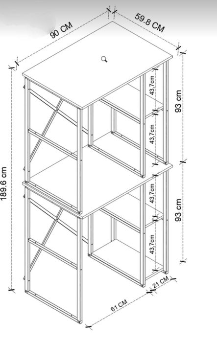 Шкаф за пералня и сушилня, изпращане следващия ден от поръчване
