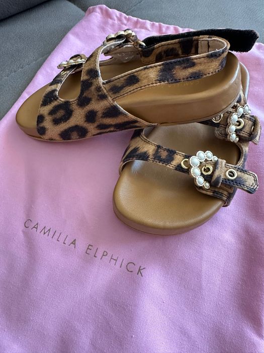 New Дизайнерски обувки Camilla Elphick естес.кожа
