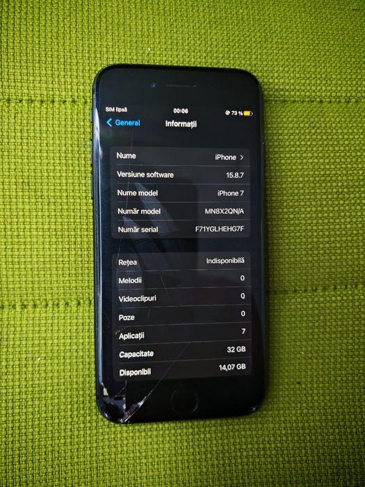 Vând iPhone 7 iPhone
