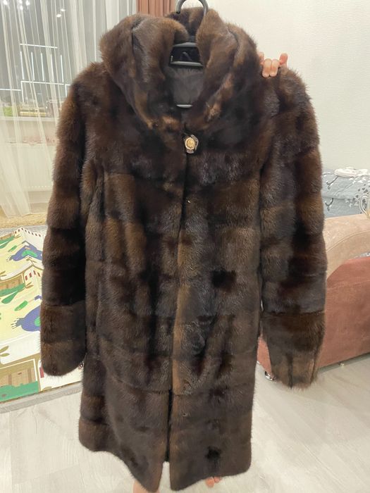 Шуба норковая б/у