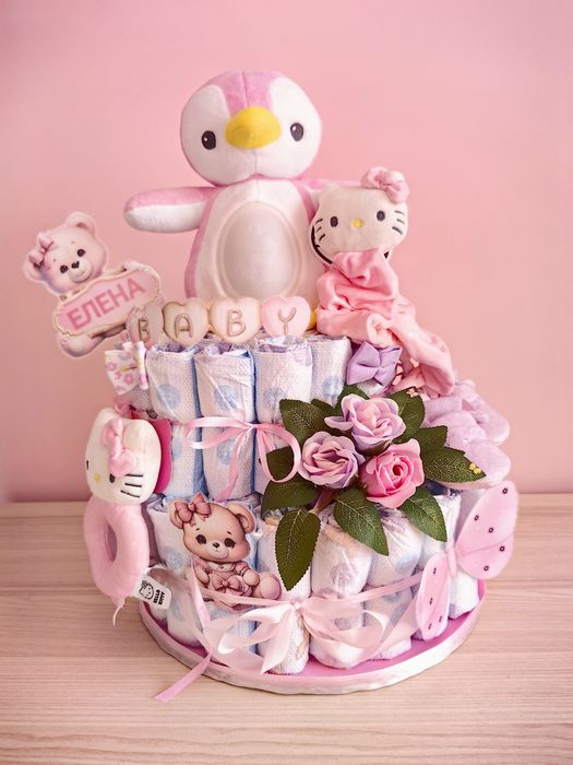 Торта от памперси