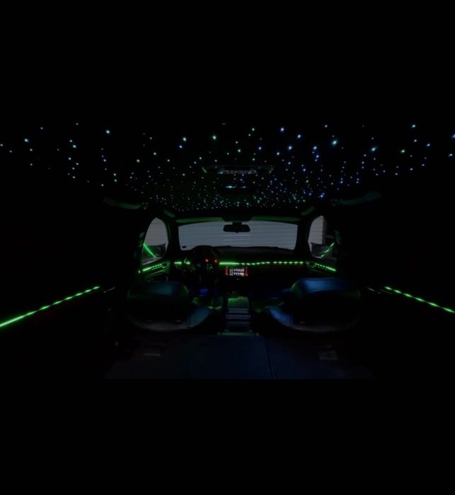 Звезден таван , амбиентно осветление , претапициране на тавани