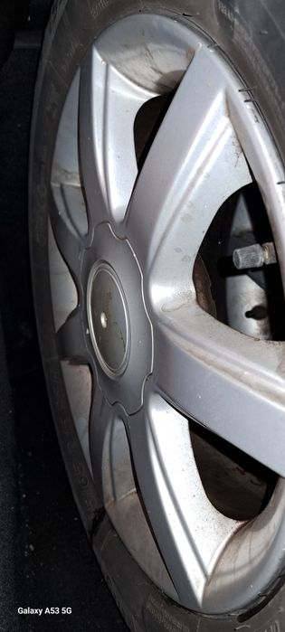 Donez anvelopele Tigar 195/65/R15 - Vând set jante aliaj 15" 5x112