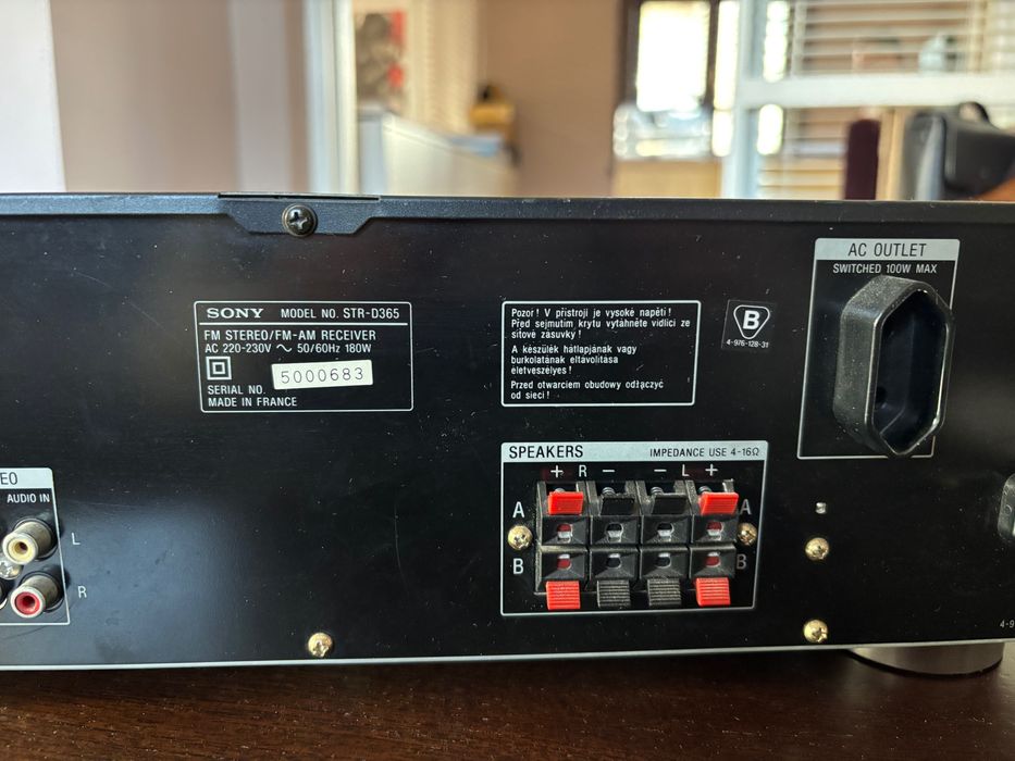 Sony stereo receiver