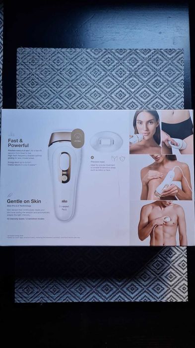 Фотоепилатор IPL Braun Silk-expert PRO 5 PL5124, 400.000 импулса,
