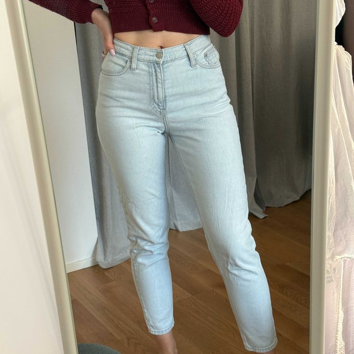 Дамски дънки Calvin Klein Jeans W25, светлосини