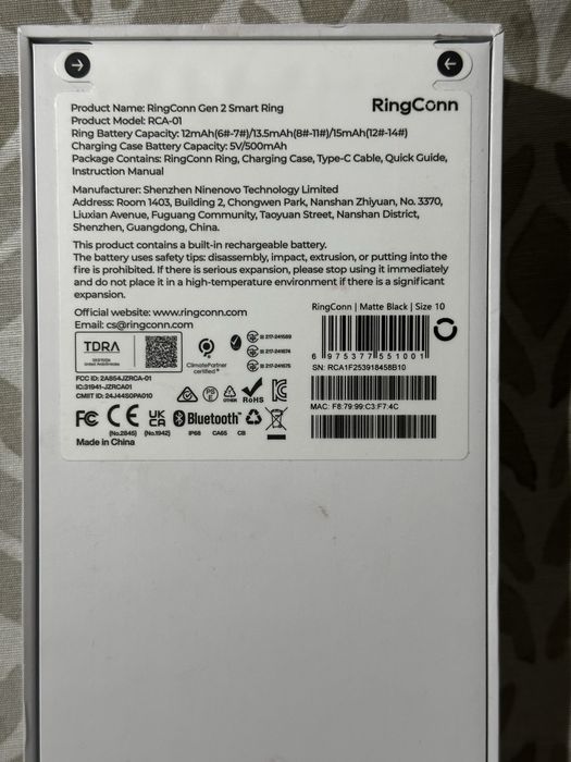 Inel smart ringconn