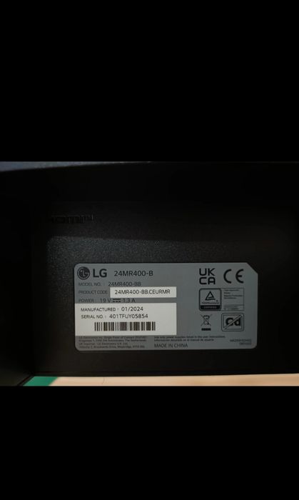 Monitor LED IPS LG 24MR400