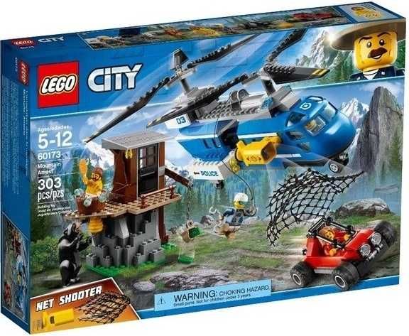 LEGO City 60173 Погоня в горах 60214 Пожар в бургер-кафеНовый ОРИГИНАЛ
