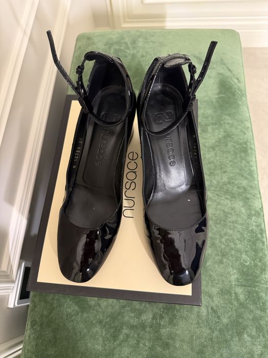 Туфли женские кожаные лаковые