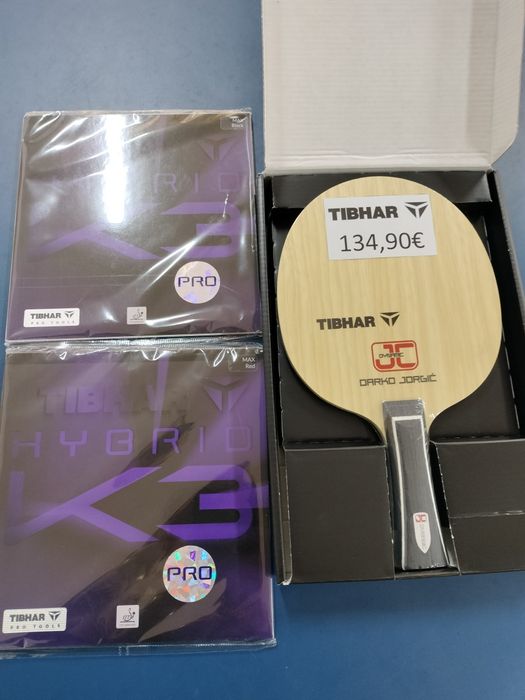 Vând lemn Tibhar Dynamic JC și o pereche de fețe pătrate Tibhar Hybrid K3 Pro max