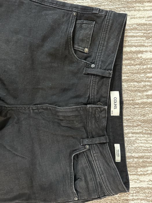 Blugi Colin’s negri Straight Fit barbati 30/30