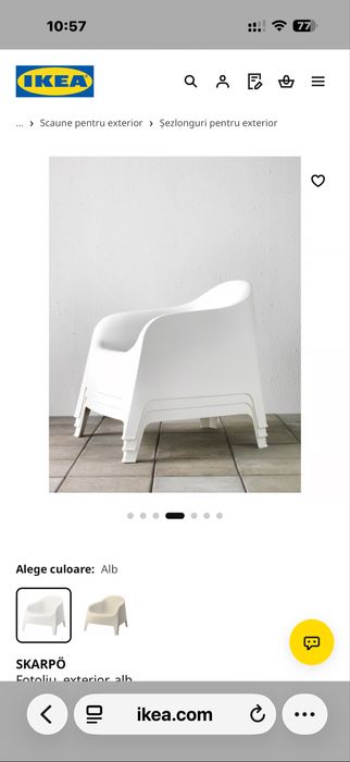 Fotolii exterior Ikea Skarpo