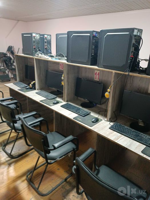 Game Club kompuyuter xona igrateka xamma jihozlari bilan