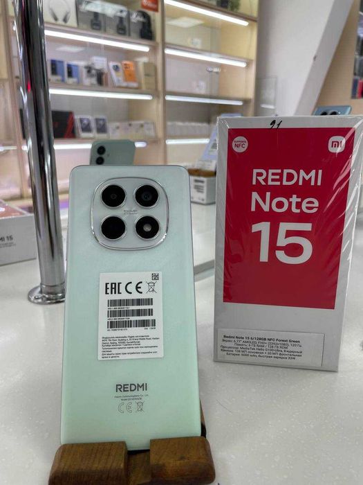Redmi Note 15 256 Gb Black Green Violet