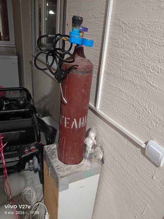 Гелий баллон с редуктором