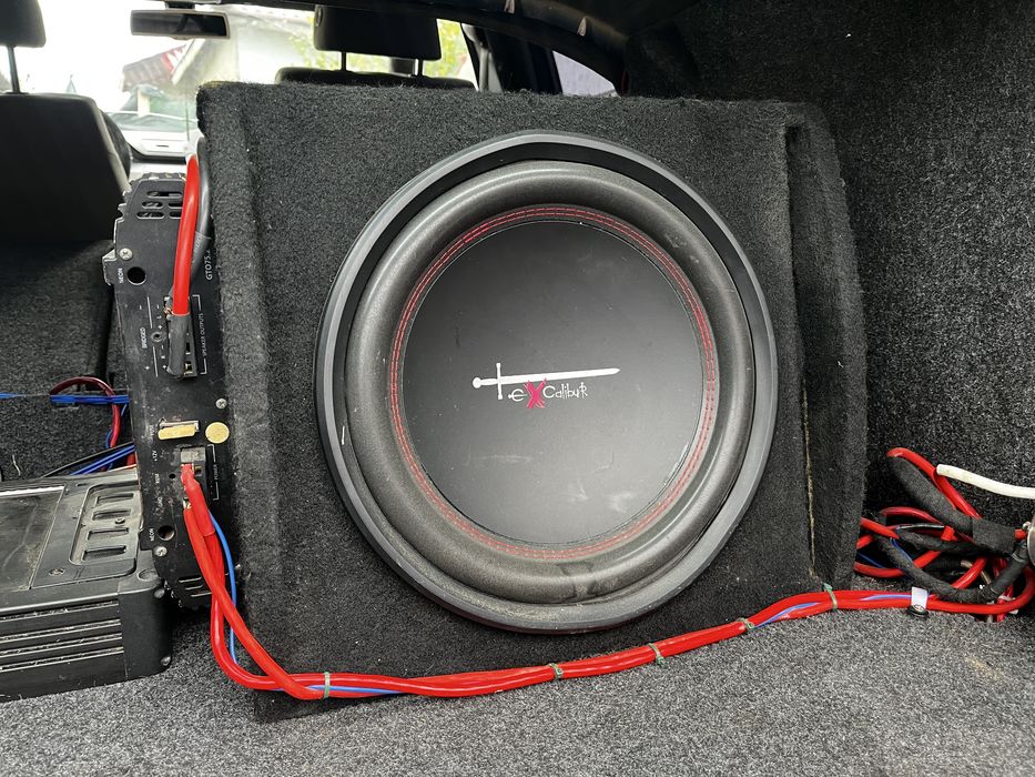 pachet subwoofer si amplificator