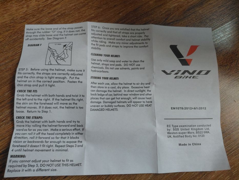 Шлем велосипедный