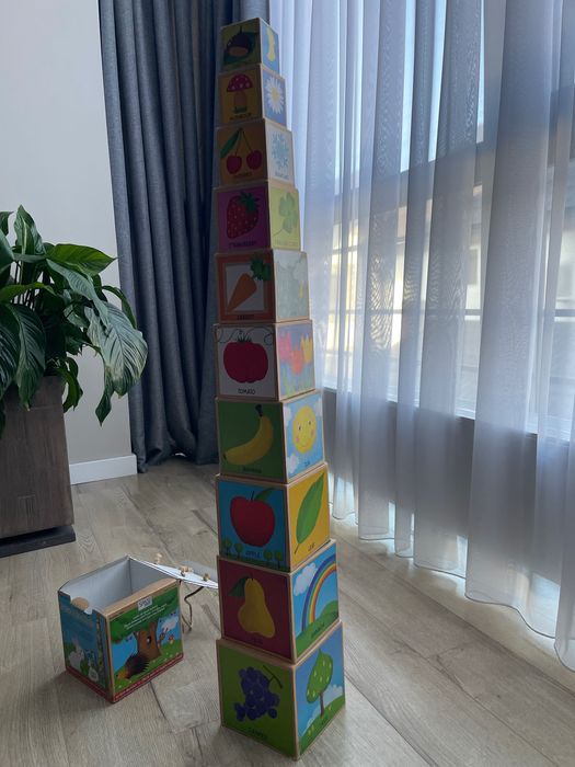 Sassi-Eco Blocks- set educativ copii 1-4 ani