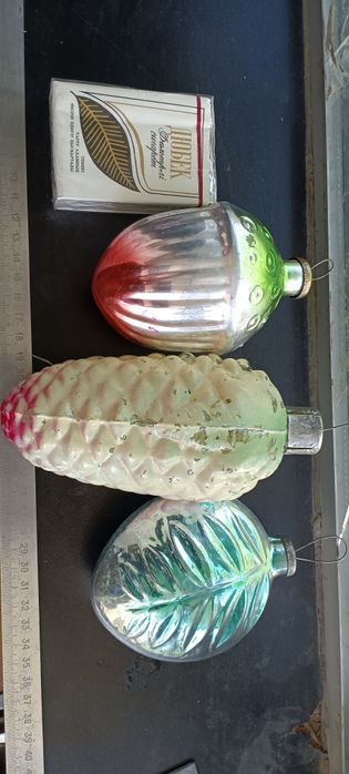 Крупные кремлевские новогодние игрушки СССР