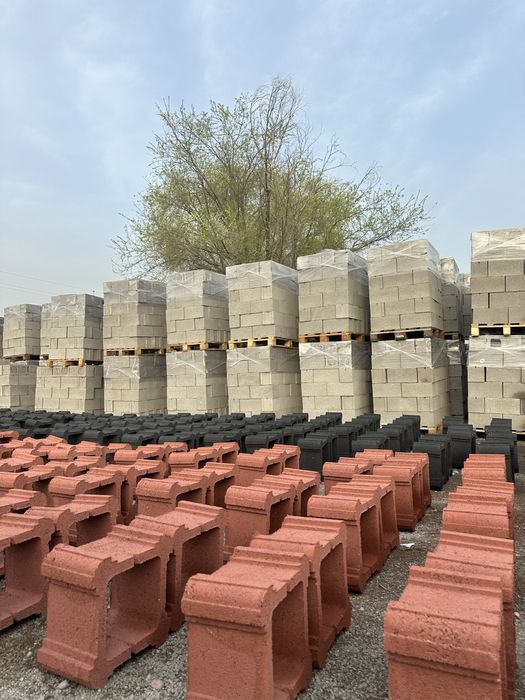 Сплитерные блоки и колонны №1 Каскелен