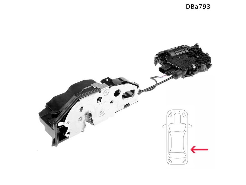 Blocare cu vid ușă dreapta spate BMW 5 F10/F11 7 F01/F02/F03