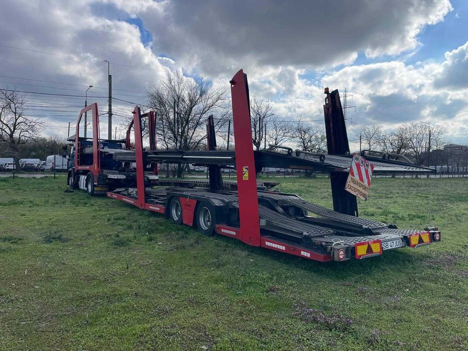 Renault Premium 430DXI + Lohr Eurolohr 8-9 Transportor auto