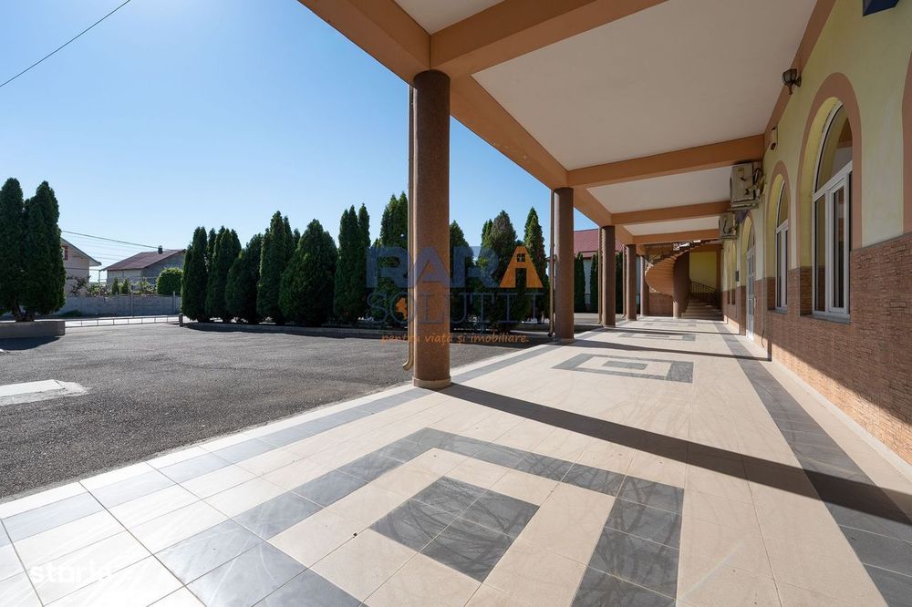 Spatiu comercial 1900 mp construiți, 3 niveluri, complet utilat