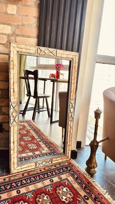 Антиквариат ковер, чилим , зеркало