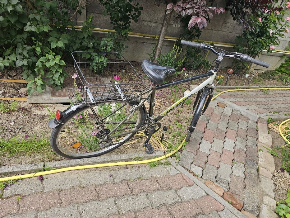 De vânzare bicicleta cu cos in spate