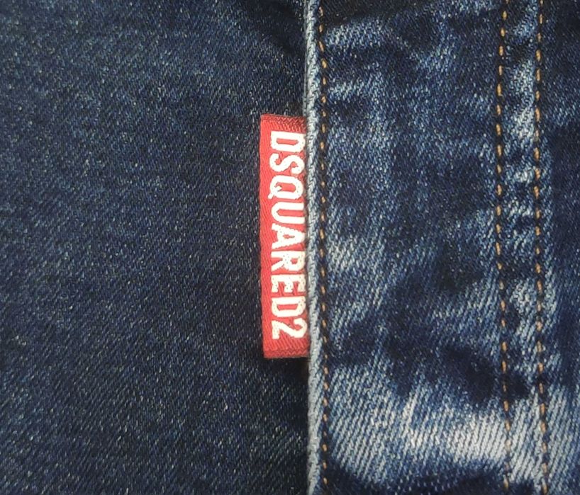 Blugi Dsquared Slim Fit  Blue