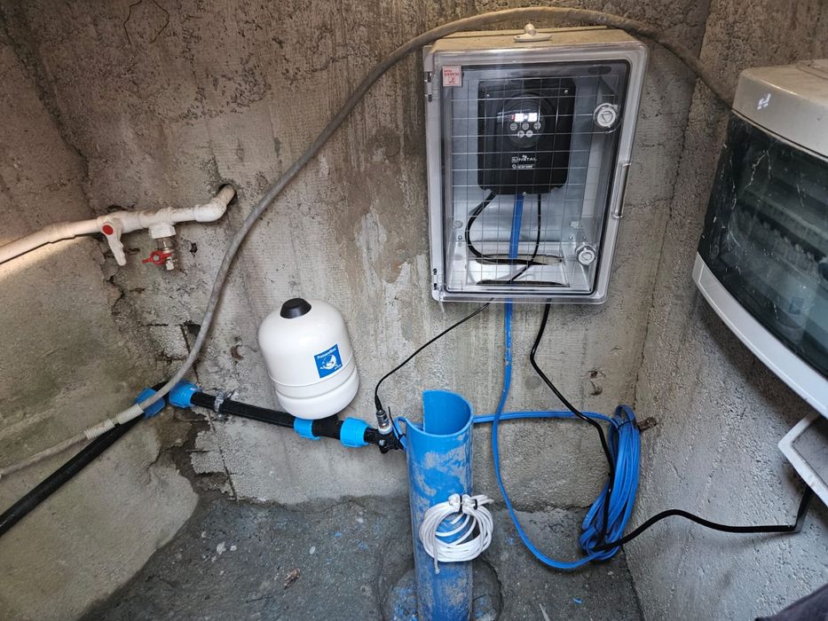 Repar hidrofoare , pompe sumersibile si schimb cu altele noi .