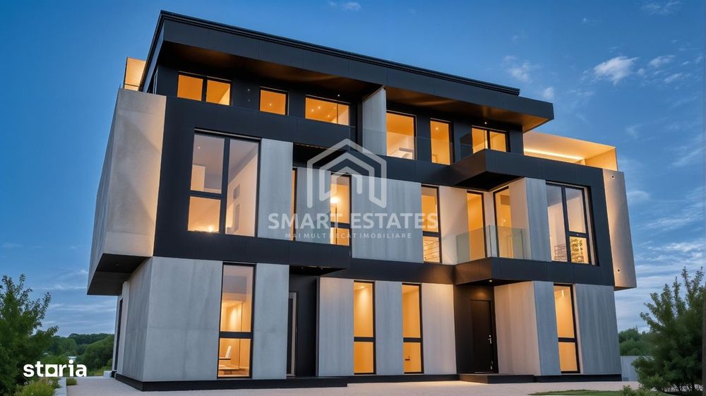 VIla Trapezului Tip Duplex 144mp -Teren liber 200mp - Centrala Proprie