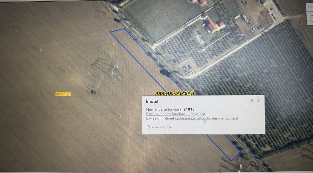 Teren de vanzare Frumusani Dn 4