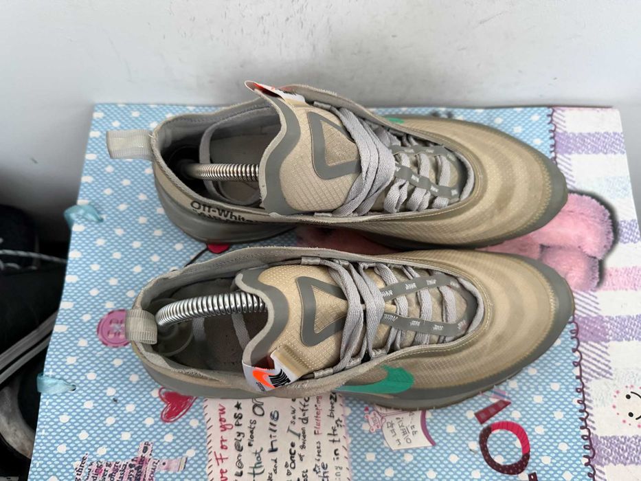 Nike Air Max 97 x OFF-WHITE Menta 2018''оригинални маратонки 41 номер
